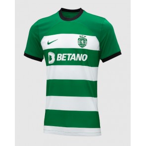 Sporting CP Replica Home Stadium Shirt 2023-24 Short Sleeve